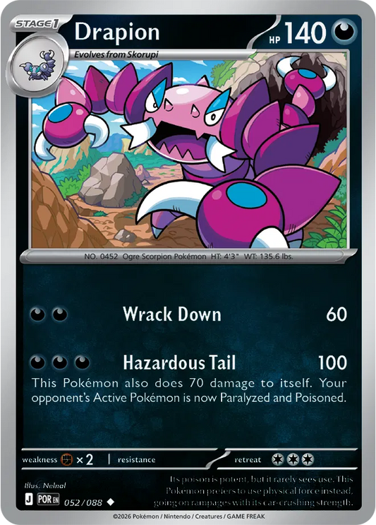 Drapion [Reverse Holo]