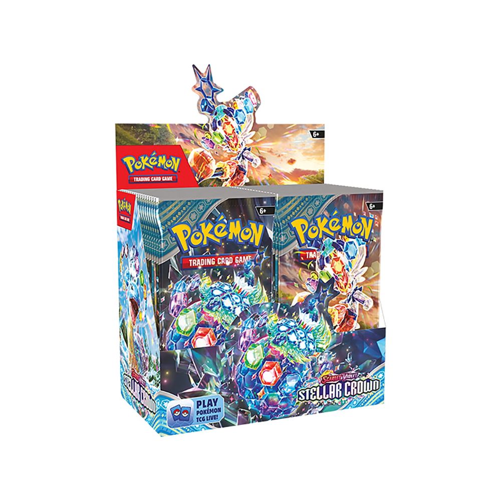 Pokemon TCG - Scarlet & Violet - Stellar Crown - Booster Box (36 Packs)