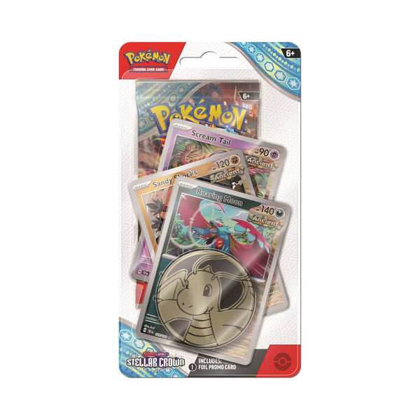 Pokemon TCG: S&V - Stellar Crown Premium checklane Blister - Roaring moon