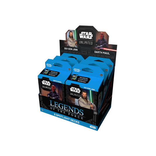 Star Wars Unlimited Spotlight Deck Darth Maul & Qui-Gon Jinn Legends of the Force
