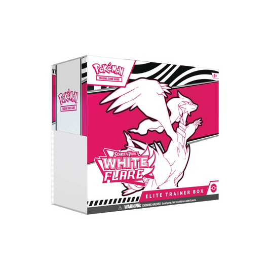 Pokémon TCG: Scarlet & Violet 10.5 – White Flare Elite Trainer Box Reshiram
